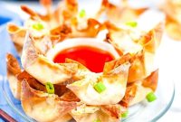Crispy Air Fryer Crab Rangoon Recipe