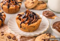 Mini Cheesecake Stuffed Cookie Cups Recipe