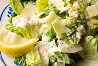 Classic Caesar Salad Recipe with Homemade Dressing