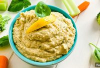 Garden Fresh Basil Hummus Recipe