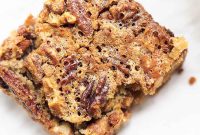 Pecan Pie Bars Recipe: Buttery Shortbread Squares