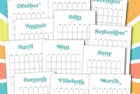Retro 2024 Monthly Calendar PDFs 12 Free Printables