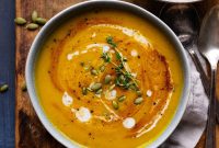 Curried Butternut Squash Soup Recipe