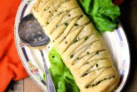 Spinach and Ricotta Puff Pastry Braid Recipe
