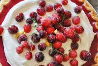 Creamy Vegan Cranberry Custard Pie Recipe