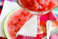 Homemade Watermelon Granita Recipe for Summer