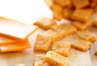 Crispy Homemade Cheese Crackers Recipe