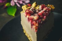 Pomegranate and Hazelnut Mousse Cake Recipe