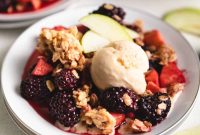 Apple and Blackberry Crumble Recipe