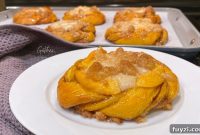 Homemade Peach Cream Cheese Danish