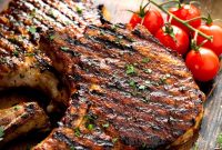 Juicy Grilled Pork Chops Recipe with Garlic Herb Marinade
