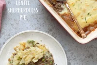 Vegan Lentil and Mushroom Shepherd’s Pie