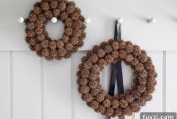 DIY Foraged Fall Wreath with Sweetgum Balls