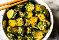 Korean Cucumber Salad Recipe (Oi Muchim): Spicy Garlic Side