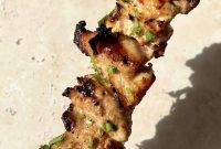 Grilled Yogurt-Marinated Chicken Skewers Recipe