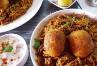 30-Minute Pressure Cooker Egg Biryani