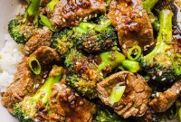 Beef and Broccoli Stir-Fry with Garlic and Ginger