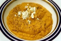 Creamy Roasted Eggplant and Chickpea Soup Recipe