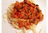 Hidden Vegetable Spaghetti Bolognese Recipe