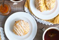 Flaky Coconut Cream Scones Recipe
