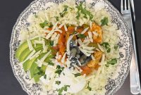 Keto Chicken Enchilada Bowl Recipe