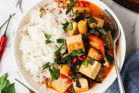 Creamy Thai Red Curry with Tofu Recipe