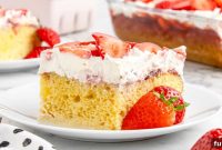Fresh Strawberry Tres Leches Cake Recipe