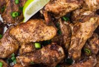 Crispy Jamaican Jerk Chicken Wings Recipe