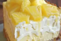 Pineapple Heaven Cheesecake: Creamy Tropical Recipe