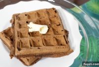 Vegan Chocolate Waffles (Dairy-Free and Eggless)