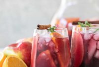 Spiced Autumn Apple and Pear Sangria Recipe
