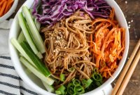 Vegan Bibim Guksu Recipe: Spicy Korean Cold Noodles