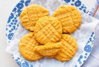 Classic Peanut Butter Cookie Recipe with Natural Peanut Butter