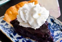 Vegan Blueberry Pie Recipe with Flaky Crust