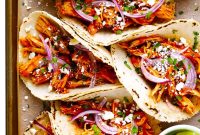 Smoky Chipotle Chicken Tinga Tacos