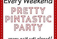 Pretty Pintastic Party Roundup 112: Crafts and Recipes