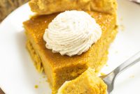 Creamy Eggnog Pumpkin Pie Recipe