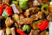Restaurant-Style Black Pepper Beef Stir-Fry