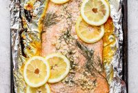 Oven-Baked Salmon in Foil: Flaky, Tender Fillets