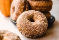 Pumpkin Cake Donuts with Cinnamon Glaze Recipe