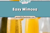 How to Make Classic Mimosas for Brunch