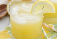 Tropical Lemonade Recipe with Pineapple and Mint