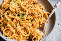 10-Ingredient Creamy Vegan Pantry Pasta Recipe