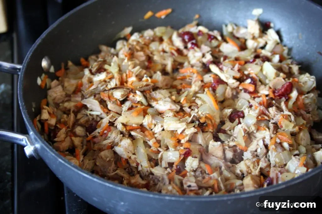 Filipino Turkey Lumpia and Vegetable Pancit Recipes 3 turkey lumpia filling cooking