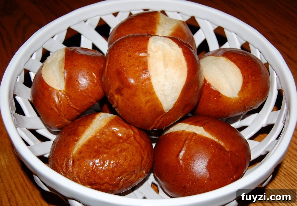Pretzel Rolls