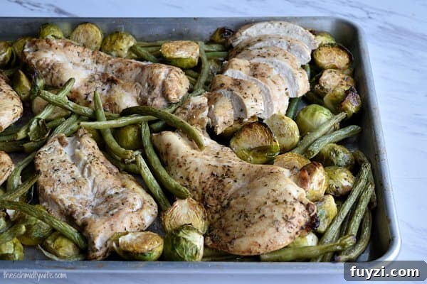 Sheet Pan Balsamic Chicken with Roasted Vegetables 5 Sheet Pan Balsamic Chicken
