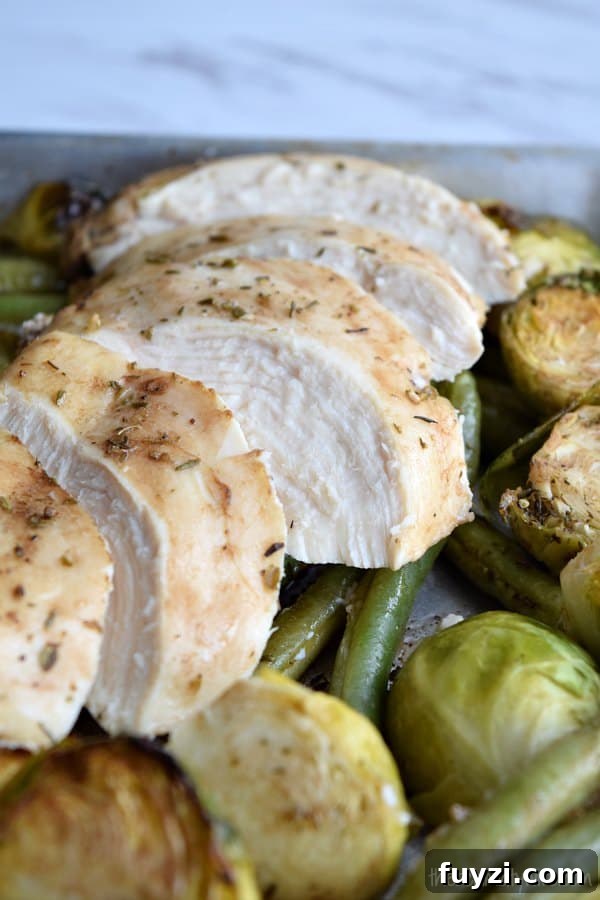 Sheet Pan Balsamic Chicken with Roasted Vegetables 6 Sheet Pan Balsamic Chicken