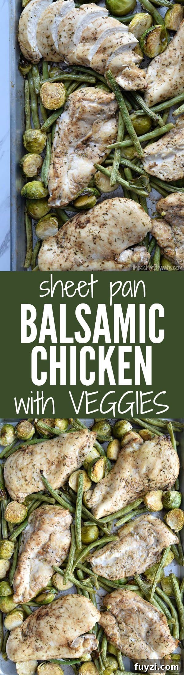 Sheet Pan Balsamic Chicken with Roasted Vegetables 9 Sheet Pan Balsamic Chicken
