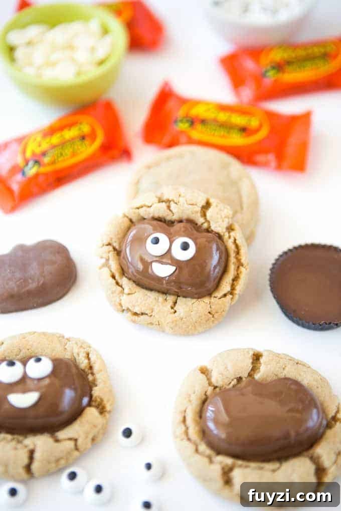 Reeses Pumpkin Peanut Butter Cookies!