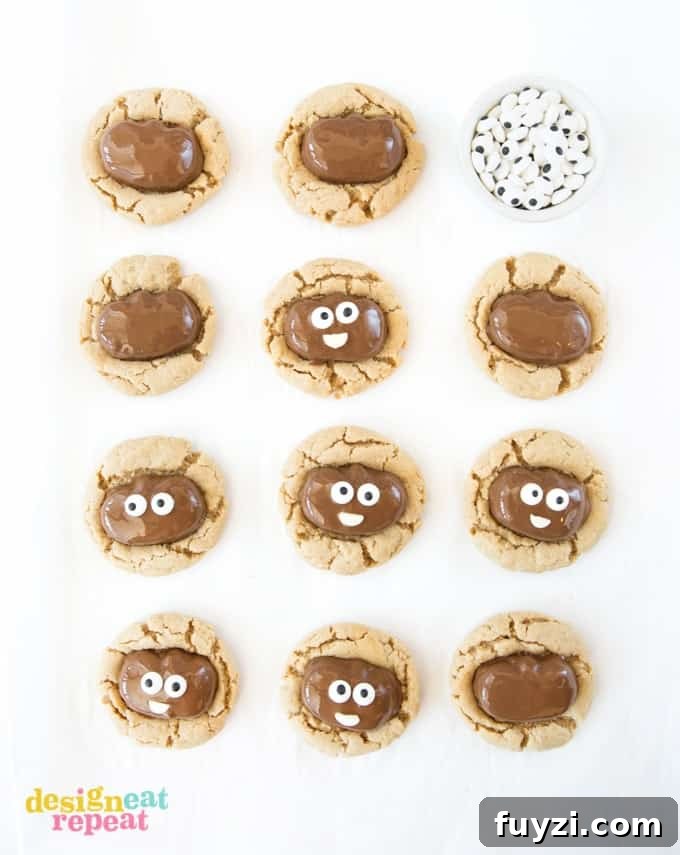 Reeses Pumpkin Peanut Butter Cookies!